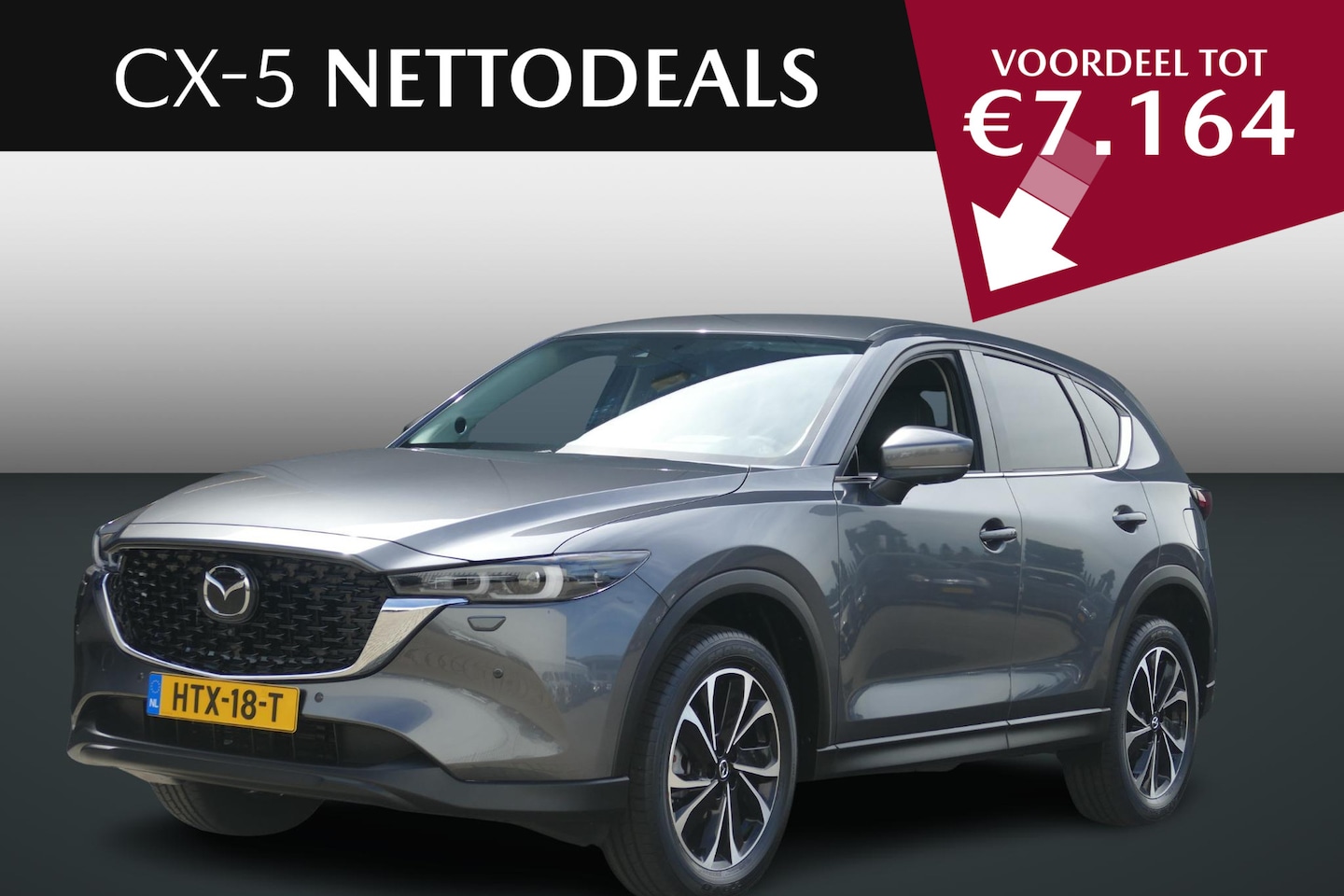 Mazda CX-5 - 2.0 e-SkyActiv-G M Hybrid 165 Exclusive-Line | NETTO DEALS | TOT €7.164,- Voordeel | RIJKL - AutoWereld.nl
