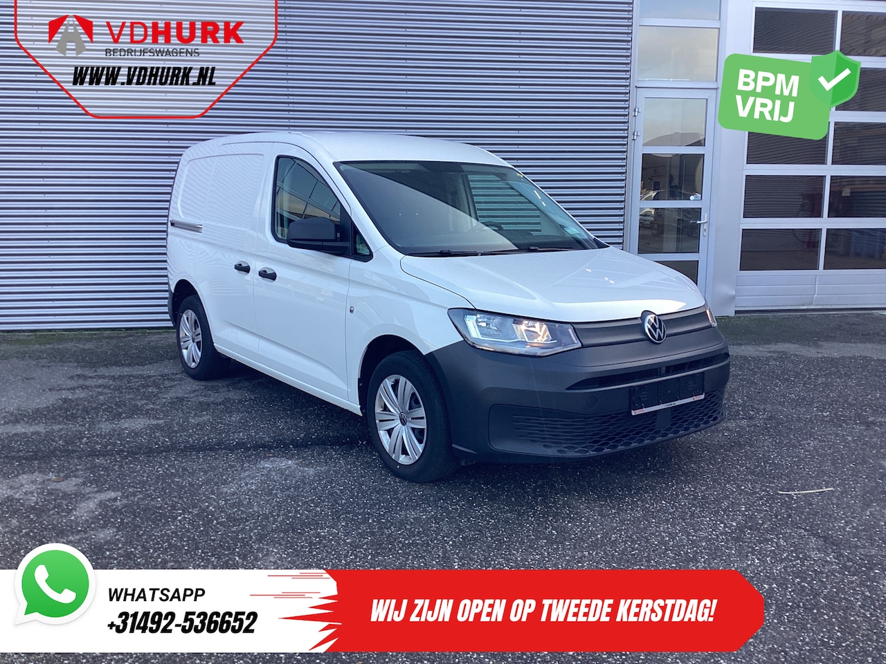 Volkswagen Caddy Cargo - 1.5 TSI BENZINE BPM VRIJ! Cruise/ Airco/ DAB/ PDC - AutoWereld.nl