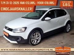 Volkswagen Polo - 1.2 TSI Cross DSG, clima, cruise, stoelverw., 17" lmv