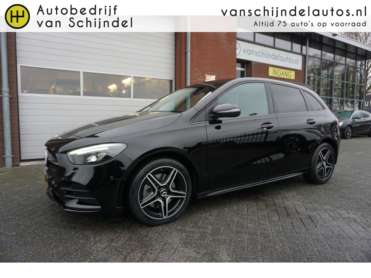 Mercedes-Benz B-klasse - 250E PREMIUM PLUS AMG VOLLEDIG DEALER ONDERHOUDEN CAMERA FULL LED LEDER-ALCANTARA STOELVER - AutoWereld.nl