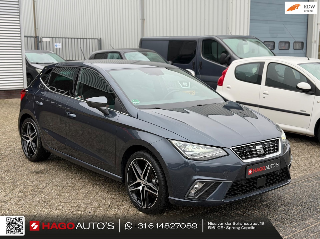SEAT Ibiza - 1.0 TSI Excellence Navi | Carplay | LED | ACC | Keyless | Camera | Front Assist - AutoWereld.nl