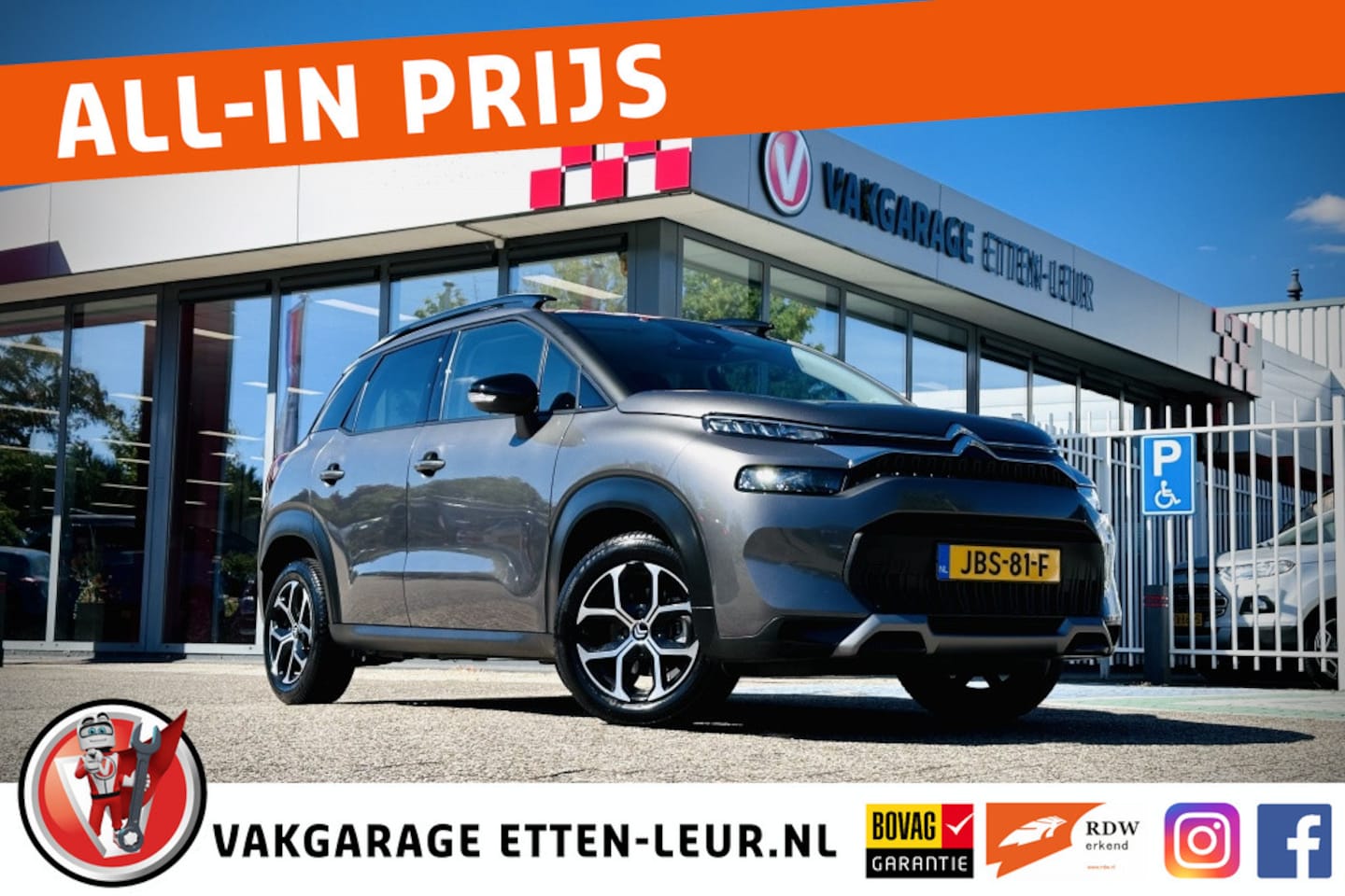Citroën C3 Aircross - 1.2 110PK / CLIMA / CRUISE / APPLE + ANDROID - AutoWereld.nl