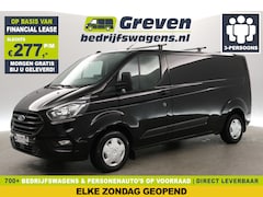 Ford Transit Custom - 2.0 Ecoblue L2H1 | Airco | Cruise | 3-Zits | Trekh. | Camera | Carplay | Stoelverw. | Park