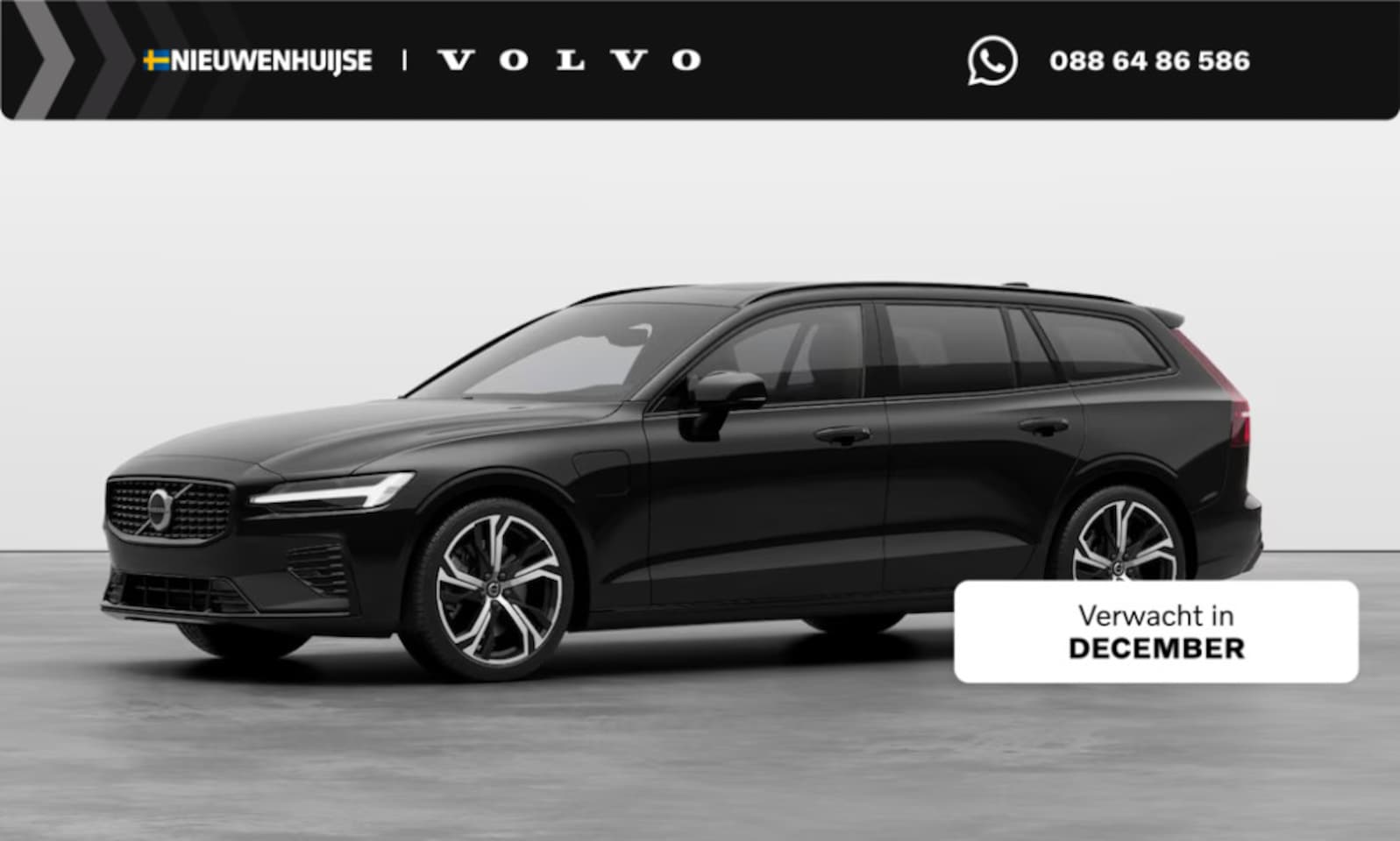 Volvo V60 - 2.0 T8 Plug-in hybrid AWD Plus Perform. Ed. Dark | Schuif-/Kanteldak | Harman Kardon Audio - AutoWereld.nl
