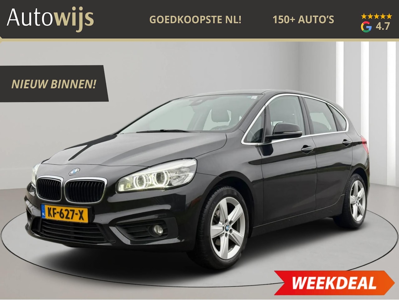 BMW 2-serie Active Tourer - 216i Centennial High Executive|LED|80DKM|TREKHAAK|NL AUTO|PDC|CLIMA - AutoWereld.nl