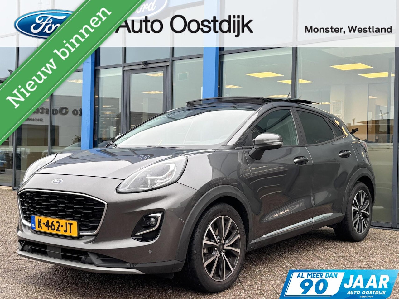 Ford Puma - 1.0 EcoBoost Titanium 125Pk Trekhaak Panodak Winterpack Adaptieve Cruise Camera Parkeersen - AutoWereld.nl