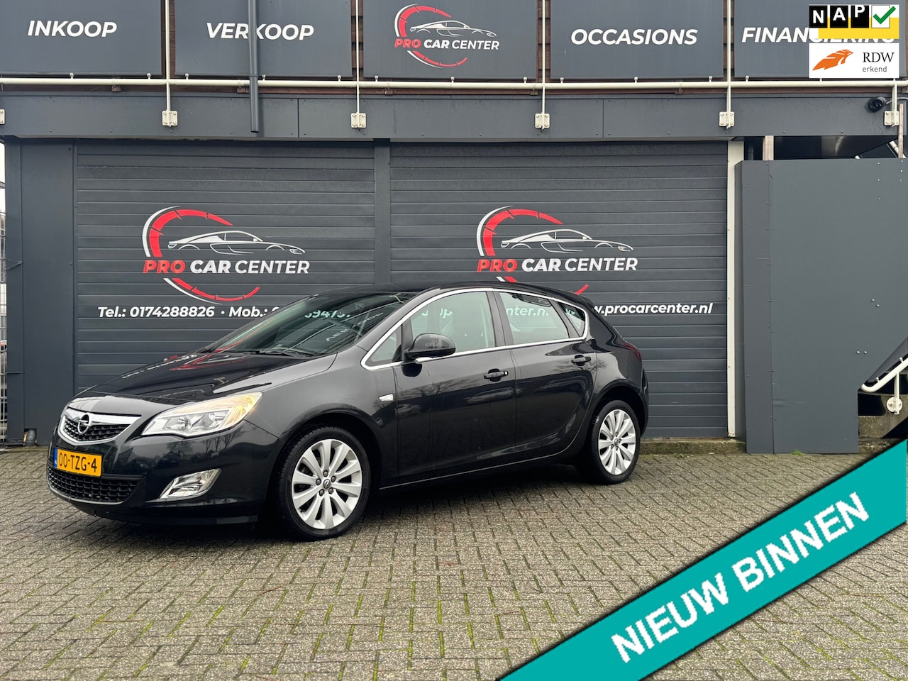 Opel Astra - 1.4 Turbo Cosmo AIRCO|CRUISE|PDC|EL.RAMEN|NAVI|LMV|NAP - AutoWereld.nl