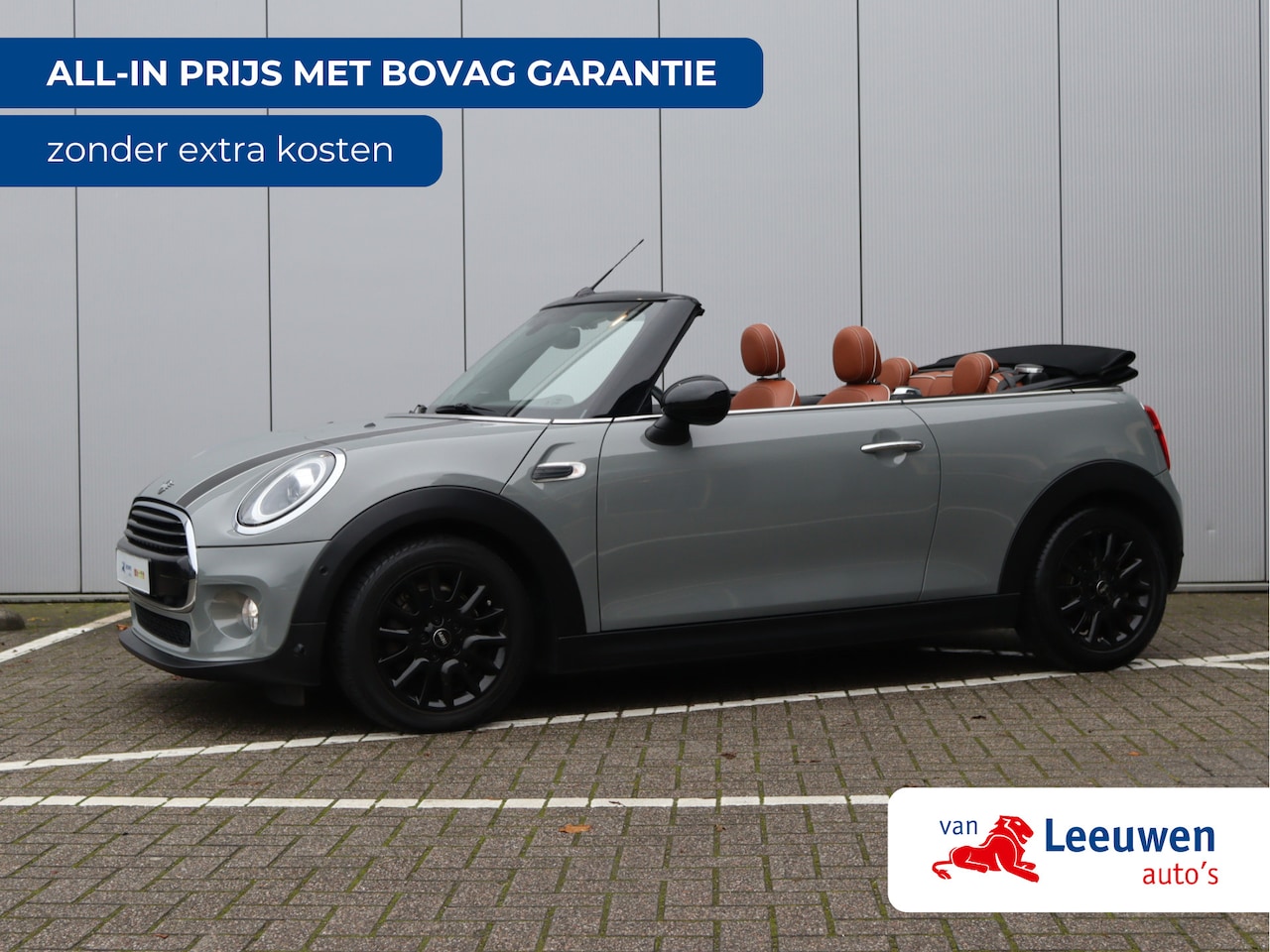 MINI Cabrio - Mini 1.5 Cooper Pepper Business | Leder | H&K | Navigatie | LED - AutoWereld.nl