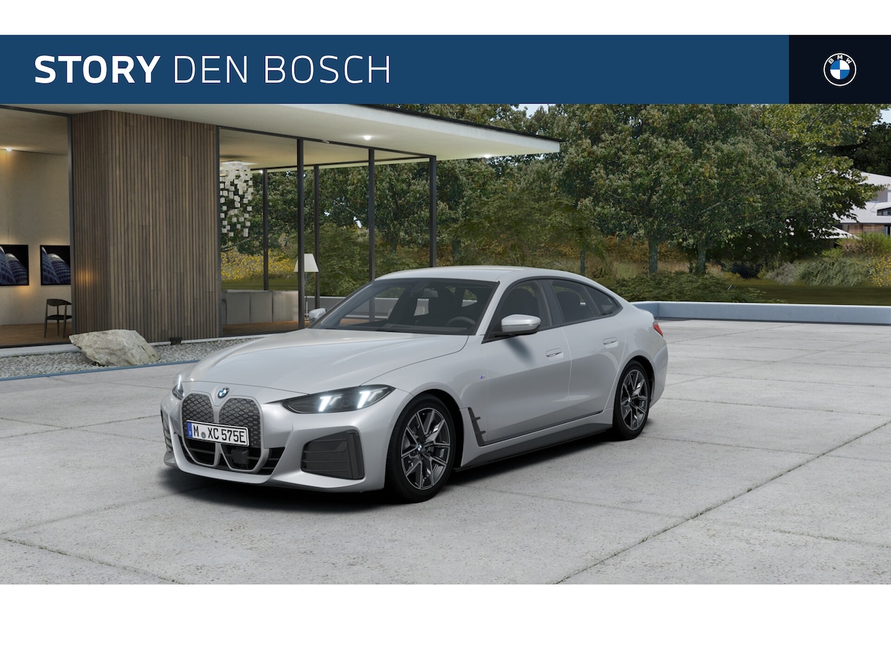 BMW i4 - eDrive40 Gran Coupe M Sport / Achteruitrijcamera / Parking Assistant / Stoelverwarming / L - AutoWereld.nl