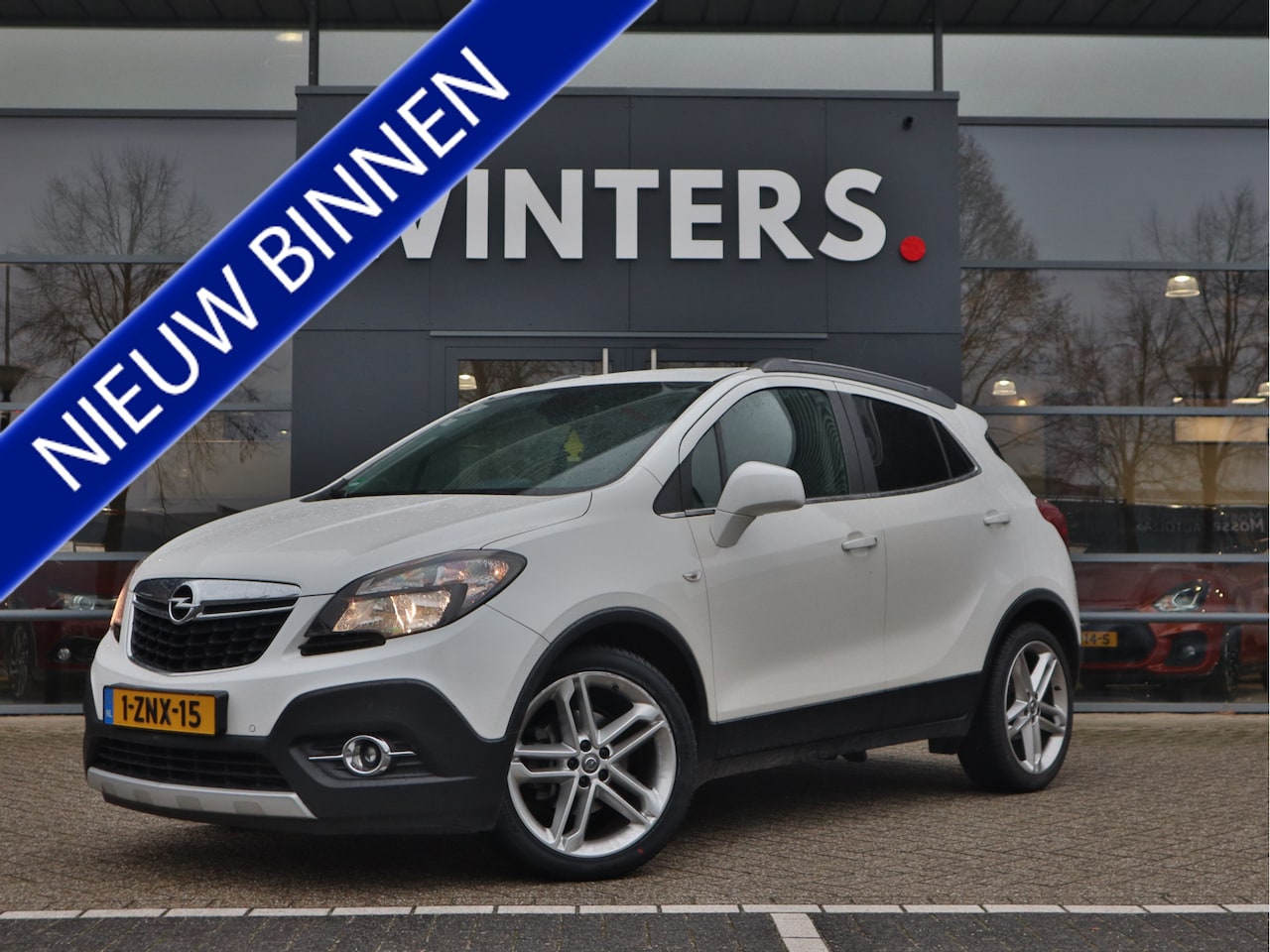 Opel Mokka - 1.4 T Cosmo Innovation Navigatie | Stoelverwarming | Bluetooth | Leder | Schuifdak - AutoWereld.nl