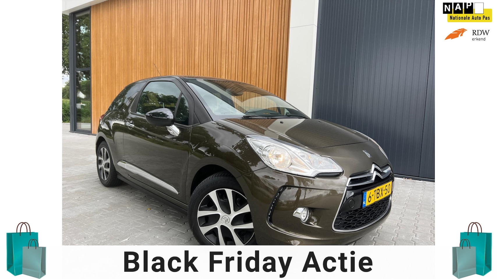 Citroën DS3 - 1.2 VTi SO CHIC + BJ013 (( EXPORT )) - AutoWereld.nl