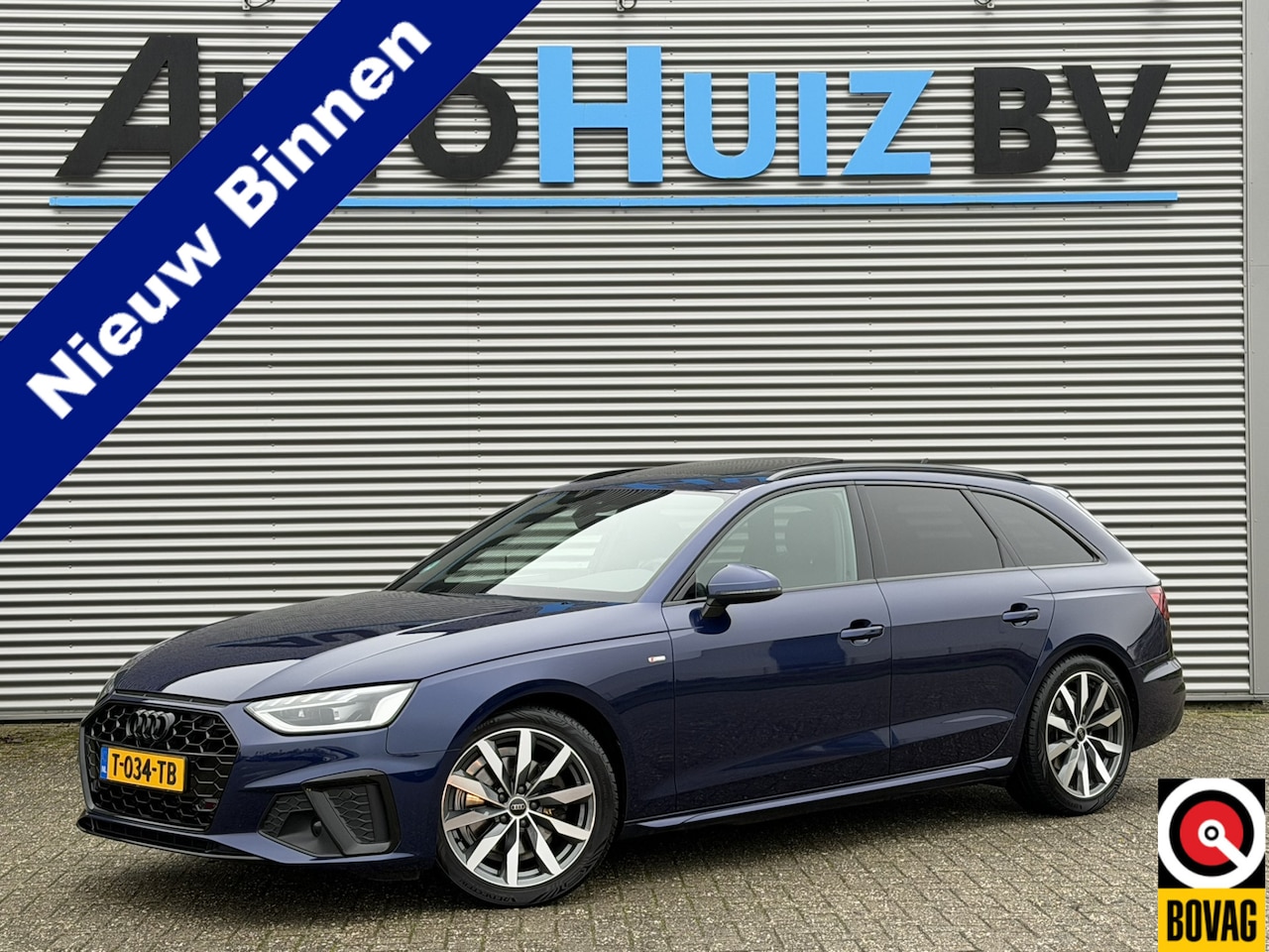 Audi A4 Avant - 35 TFSI S-Line LED Panoramadak Carplay Stoelverwarming Achteruitrijcamera - AutoWereld.nl