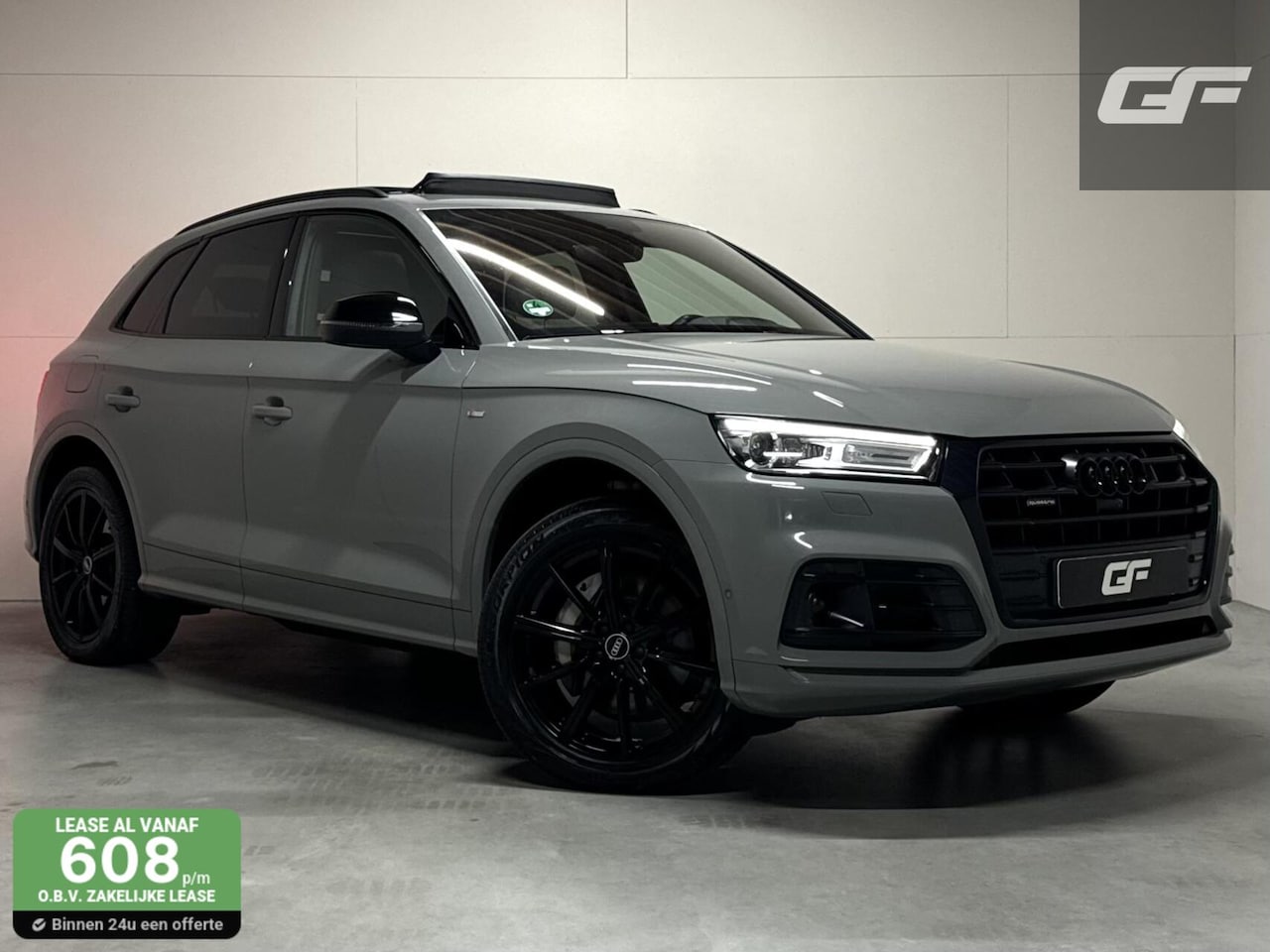Audi Q5 - 50 TFSI e Quattro Black Edition S-Line Pano B&O 360° Sfeer ACC - AutoWereld.nl