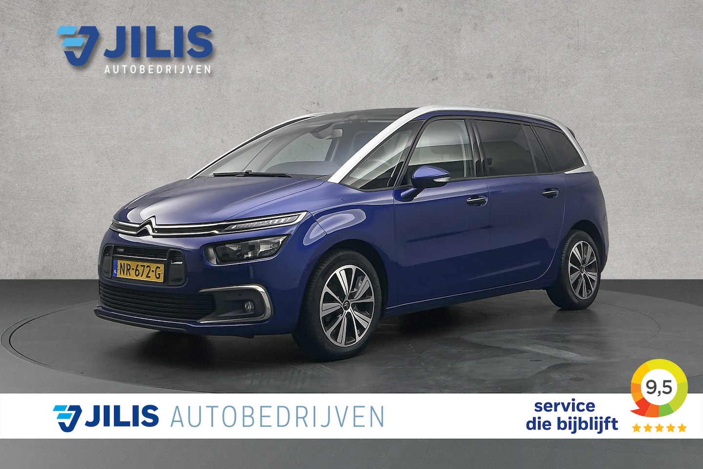 Citroën Grand C4 Picasso - 1.2 PureTech Feel | Camera | Trekhaak | Cruise control | Apple Carplay - AutoWereld.nl