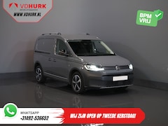 Volkswagen Caddy Cargo - 2.0 TDI 125 pk DSG Aut. PanAmericana BPM VRIJ 2x Schuifdeur/ LED/ Adapt. Cruise/ VC/ Camer