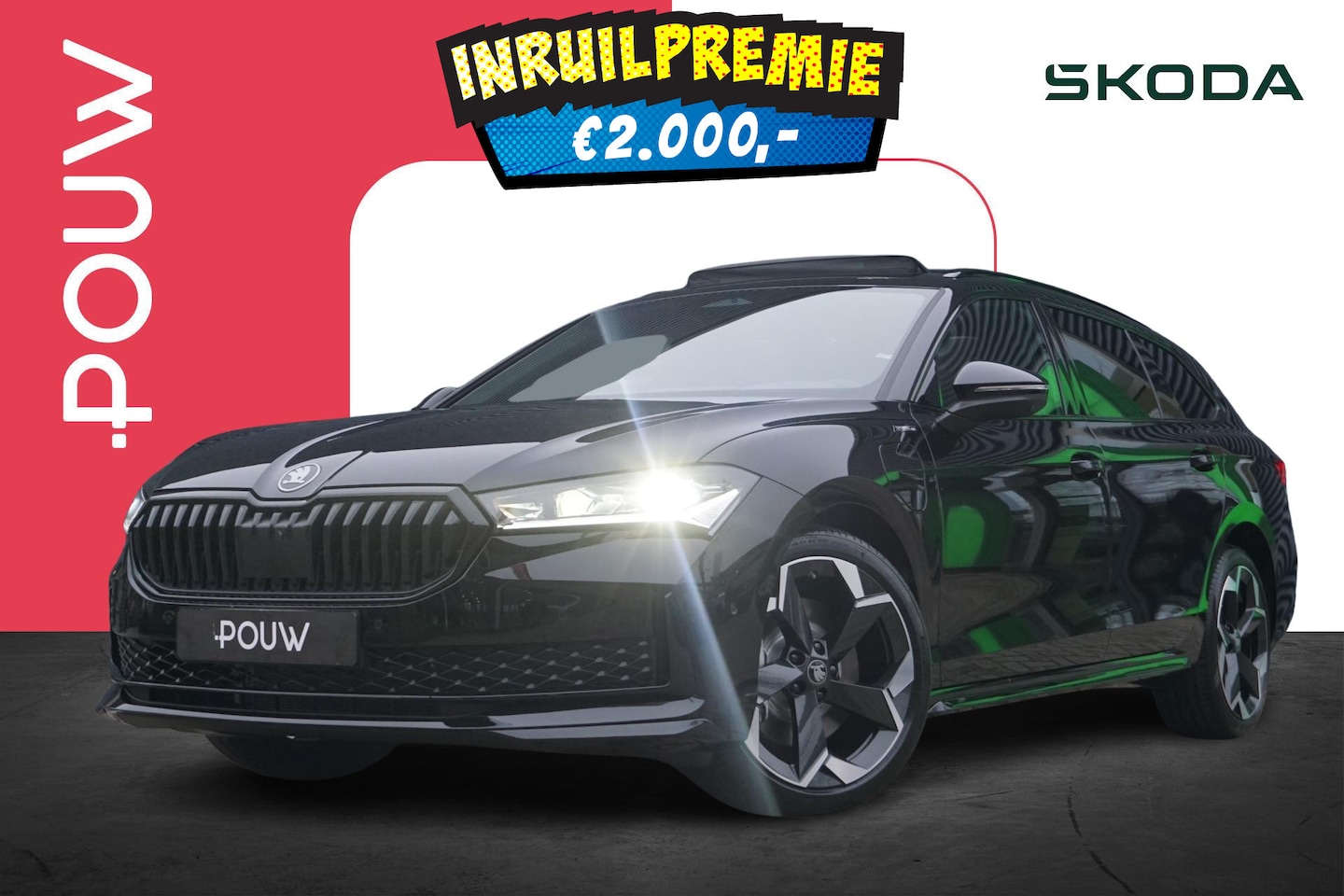Skoda Superb Combi - 1.5 TSI 204pk PHEV Sportline Business | 19" Velgen | Trekhaak Wegklapbaar - AutoWereld.nl