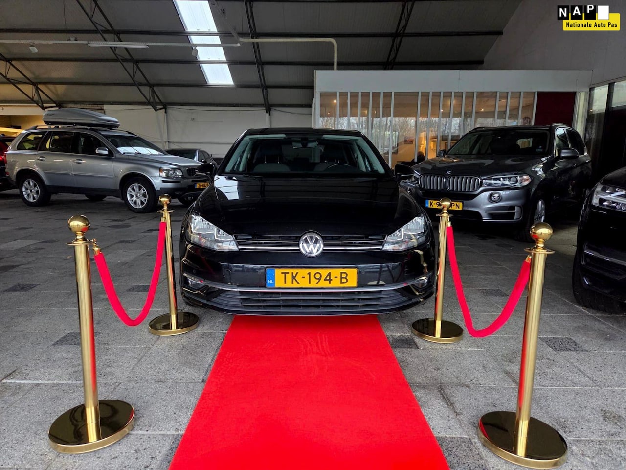 Volkswagen Golf - 7.5 1.6 TDI HIGHLINE BLACK 175091KM! 2018 - AutoWereld.nl