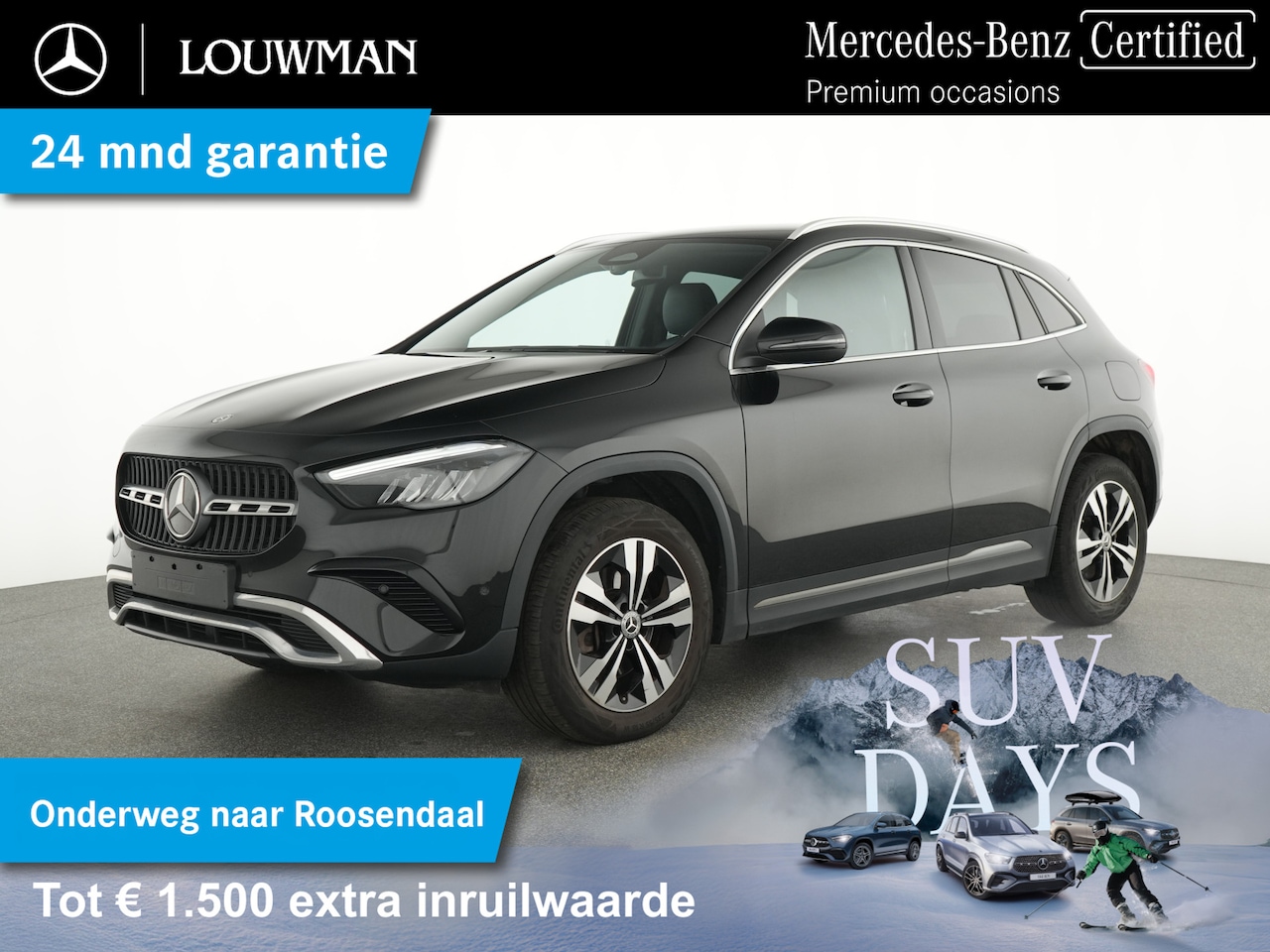 Mercedes-Benz GLA-Klasse - 250 e Plug-In Hybride Ledkoplampen | 11 kW Laden | Easy-Pack Achterklep | Apple CarPlay | - AutoWereld.nl