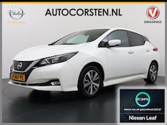 Nissan LEAF - Acenta 40kWh Navi Camera Adap.Cruise Apple Carplay Android Ecc SOH 88% DAB Stuur-Stoel-Ach