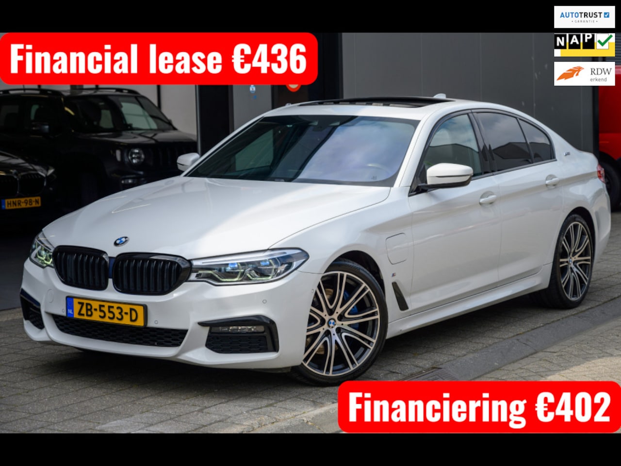 BMW 5-serie - 530e iPerformance High Executive|M-PAKKET|PANO|LEDER - AutoWereld.nl