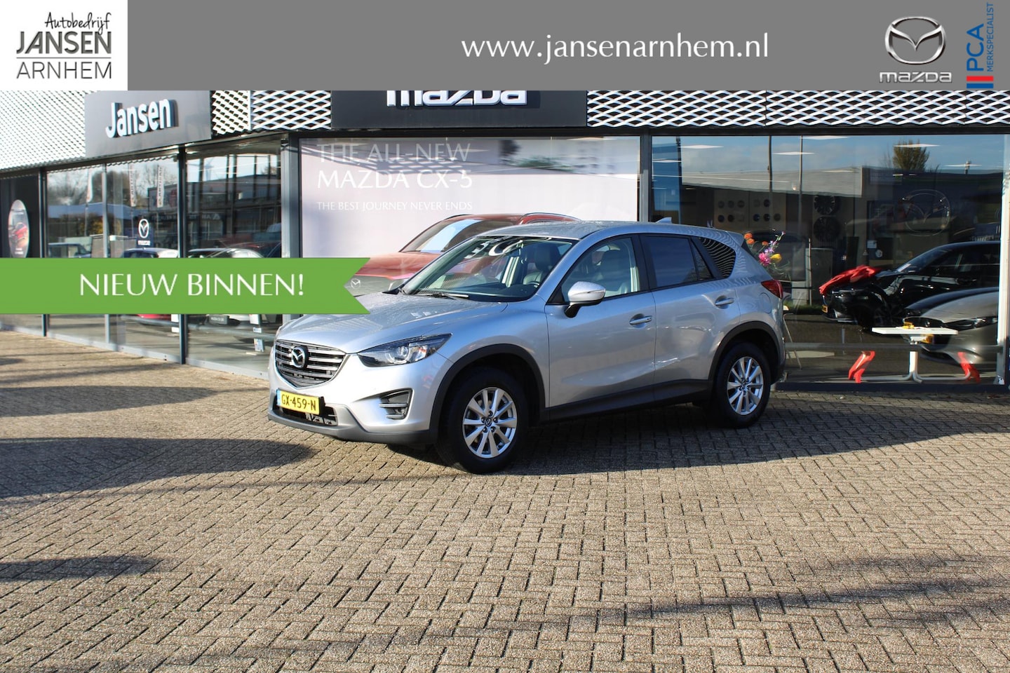 Mazda CX-5 - 2.0 SkyActiv-G 165 TS 2WD 2.0 SkyActiv-G 165 TS+ 2WD , Automaat, Trekhaak, Leder, Bose, Navi, Stoelverwarming, Cruis - AutoWereld.nl
