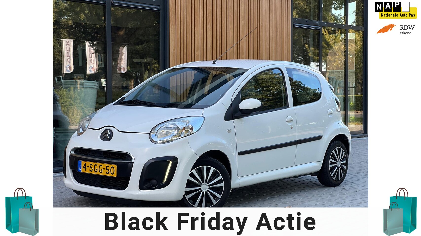 Citroën C1 - 1.0 COLLECTION + BJ013 + 5DRS + AIRCO + LED - AutoWereld.nl