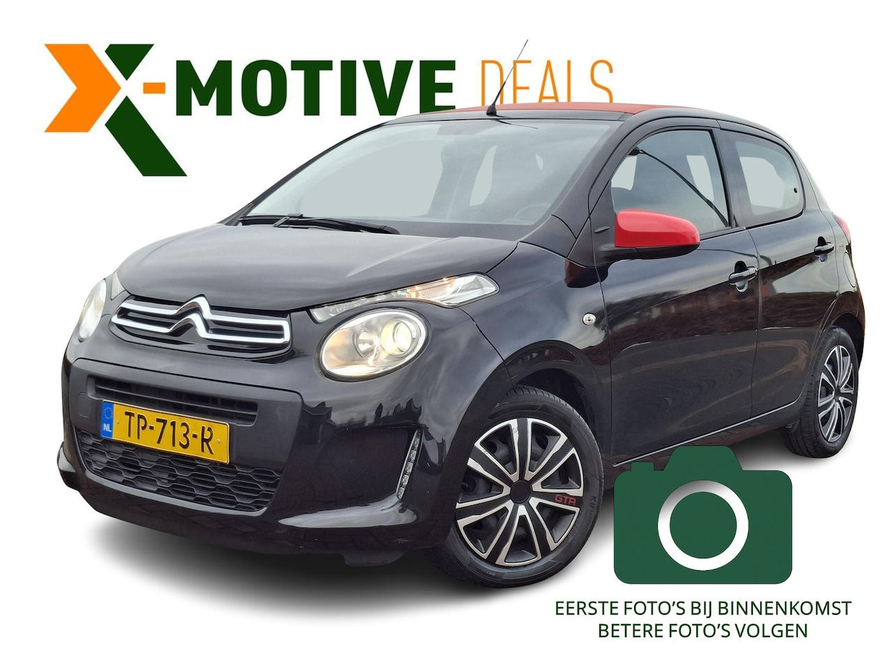 Citroën C1 - 1.0 VTi Airscape Feel | Cabrio | Airco | Lederen stuur | Org Stereo | Elek pakket | Etc.. - AutoWereld.nl