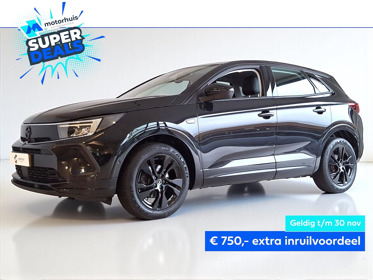 Opel Grandland - 1.2 Turbo 130pk GS AUTOMAAT CAMERA WINTERPACK APPLE CARPLAY - AutoWereld.nl