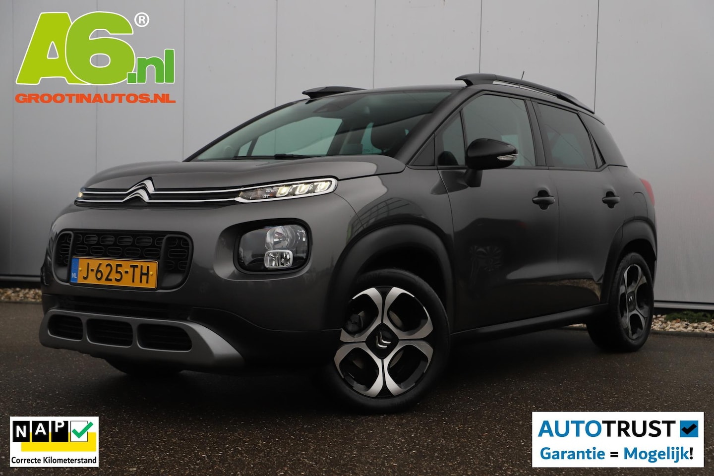 Citroën C3 Aircross - 1.2 PureTech S&S Business 110PK Trekhaak Head Up Display Stoelverwarming Navigatie Carplay - AutoWereld.nl