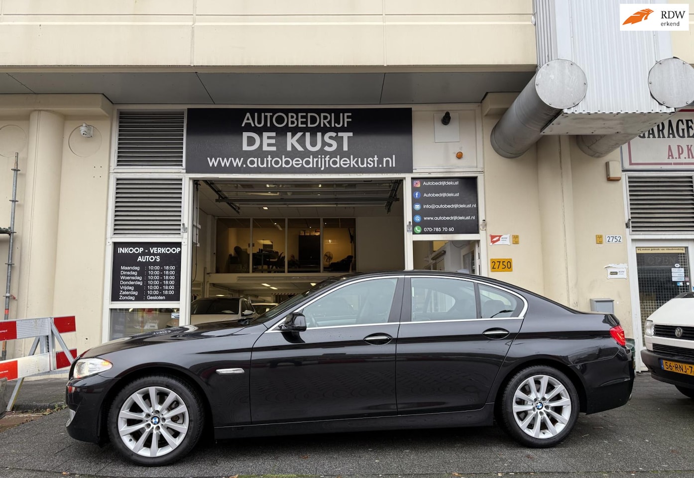 BMW 5-serie - 520i AUT 2013 Leder Opendak Navi Clima - AutoWereld.nl