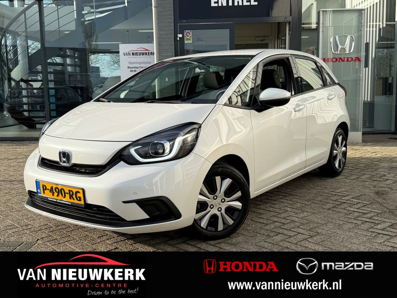 Honda Jazz - 1.5 i-MMD 109pk Hybrid CVT Elegance | navigatie - AutoWereld.nl