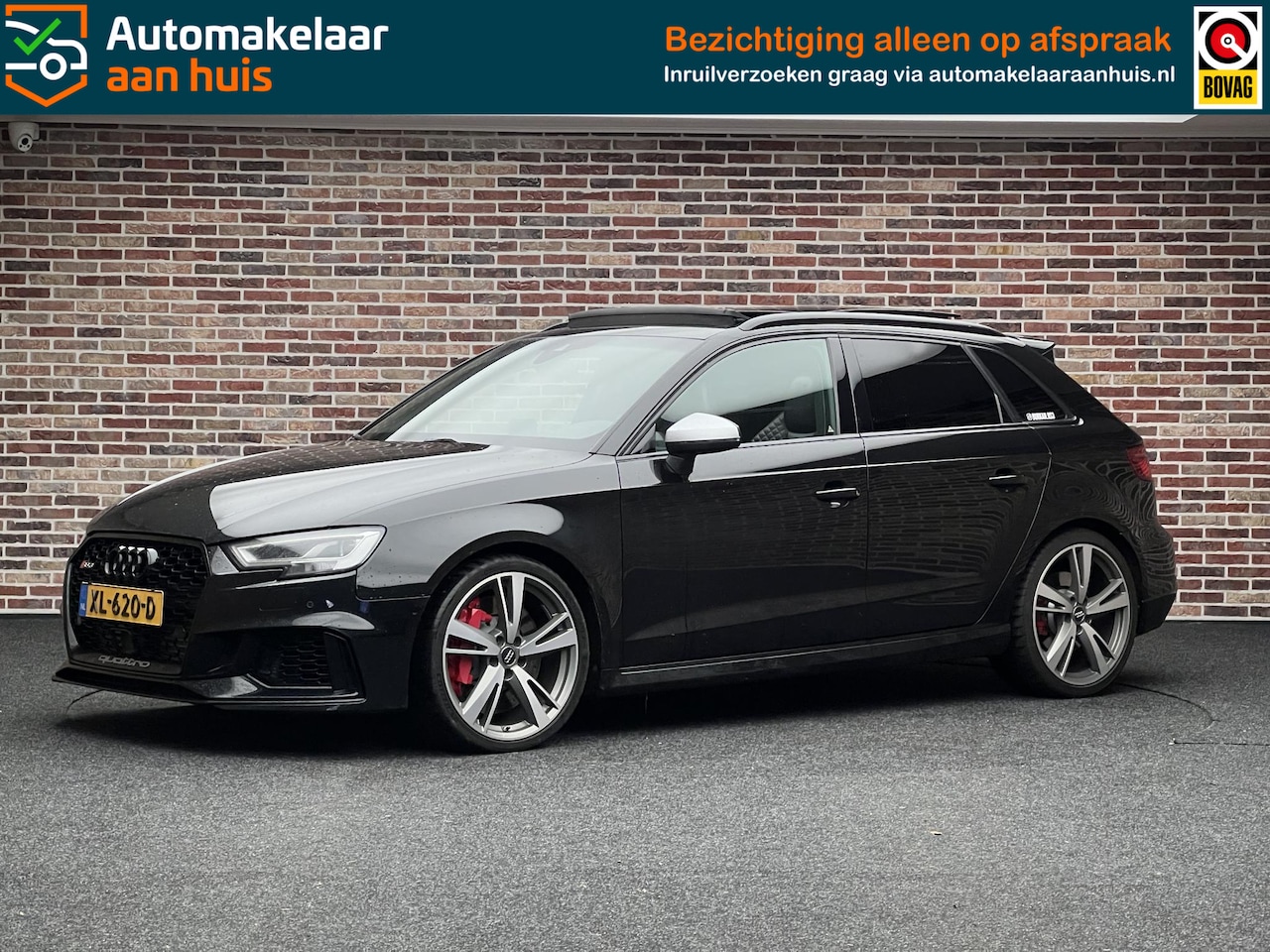 Audi A3 Sportback - 2.5 TFSI RS 3 quattro Panorama Virtual RS stoelen Stage 2 - AutoWereld.nl