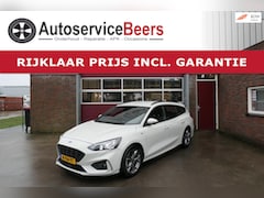Ford Focus Wagon - 1.0 EcoBoost Hybrid Titanium X Business, Nieuwst., Trekhaak, Stuur en stoelverwarm. Rijkla