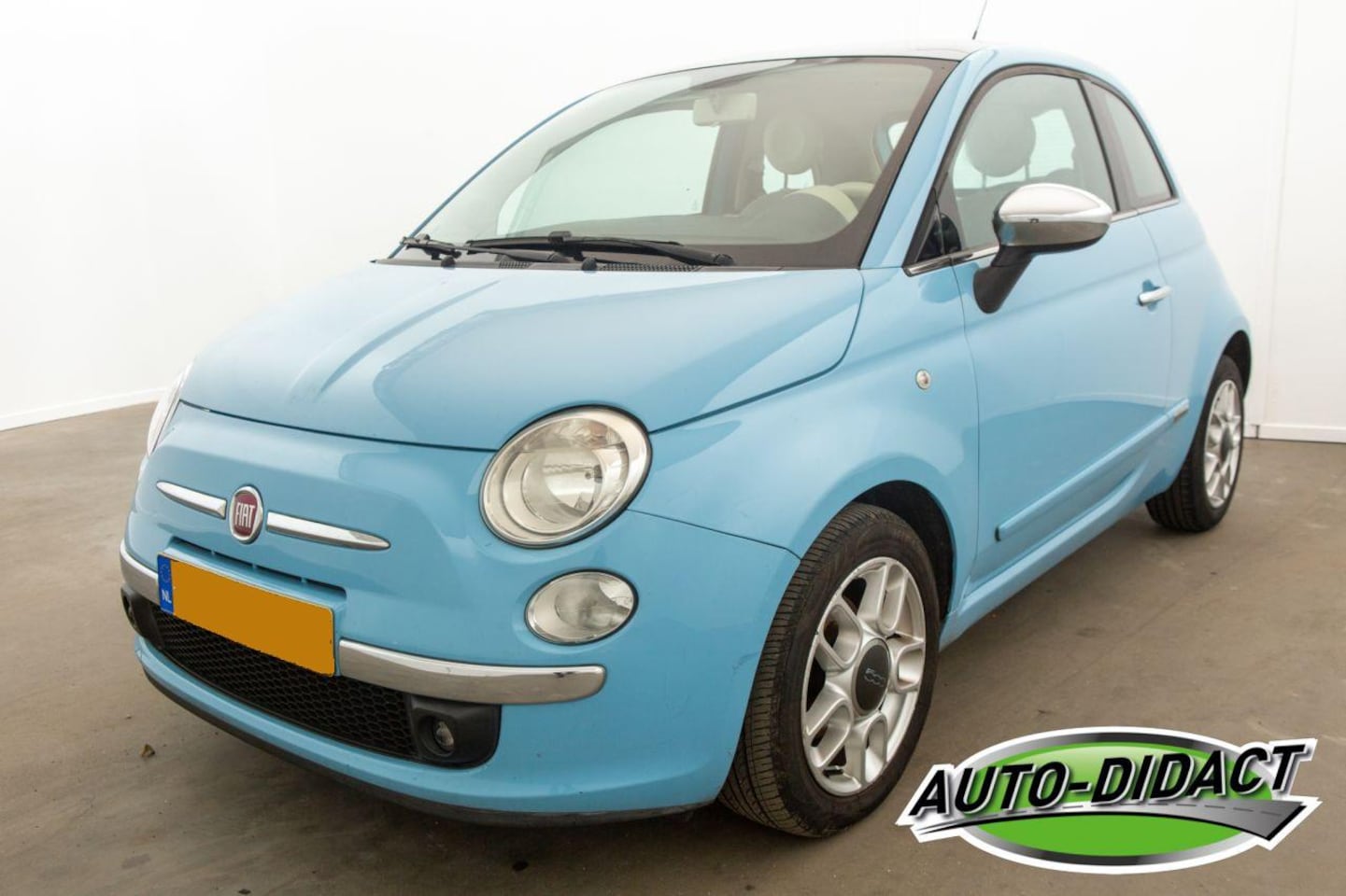 Fiat 500 - 0.9 TwinAir Airco Elek Dak Lounge - AutoWereld.nl