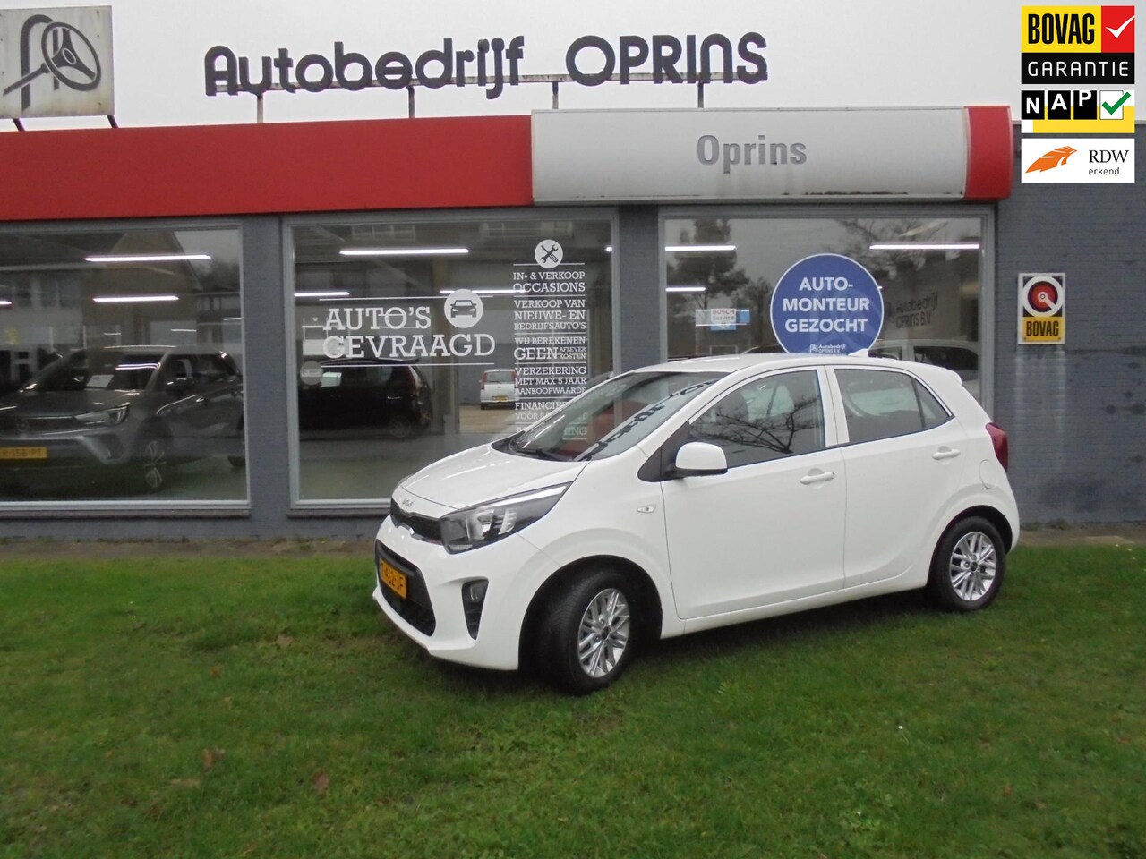 Kia Picanto - 1.0 DPI DynamicLine 1.0 DPi DynamicLine 5drs, Airco, Apple Carplay/Android auto , enz. - AutoWereld.nl