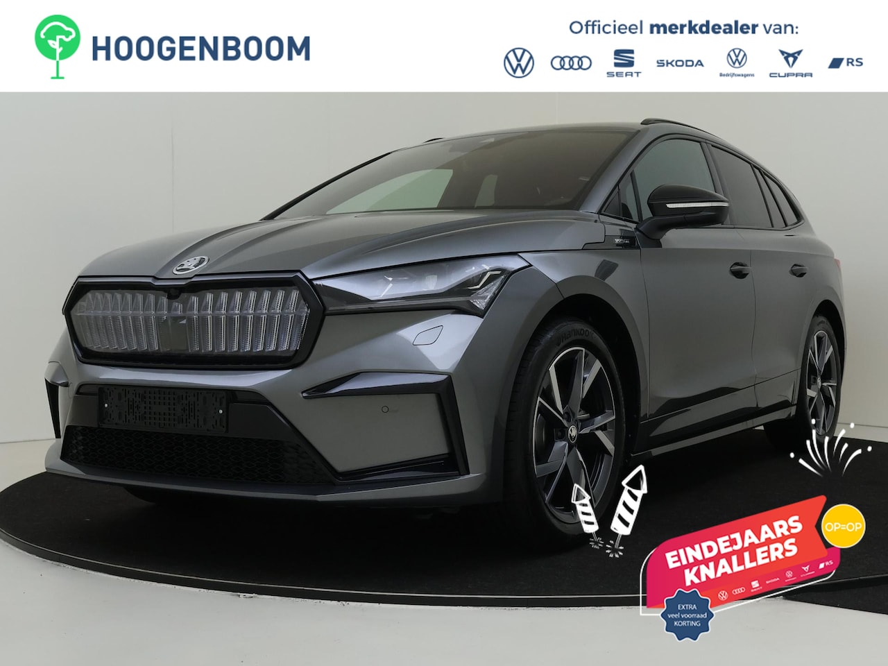 Skoda Enyaq iV - 60 Sportline | Stoelverwarming | - AutoWereld.nl