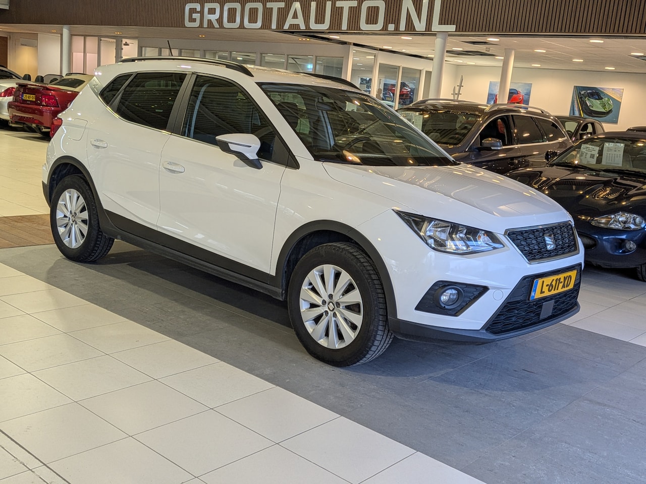 SEAT Arona - 1.0 TSI Xcellence Airco, Cruise Control, Navigatie, Stuurbekrachtiging - AutoWereld.nl