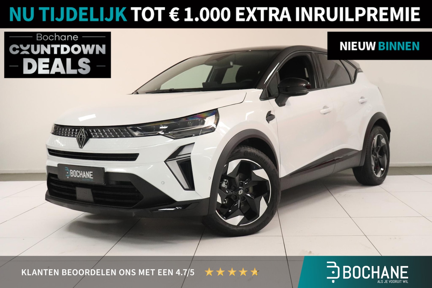 Renault Captur - 1.3 mild hybrid Automaat 160 Pk. techno | Adaptieve cruise control | Camera | Climate cont - AutoWereld.nl
