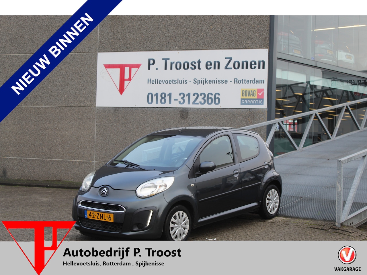Citroën C1 - 1.0 Collection 5-deurs/Airco/Elektrische ramen/Centrale vergrendeling - AutoWereld.nl