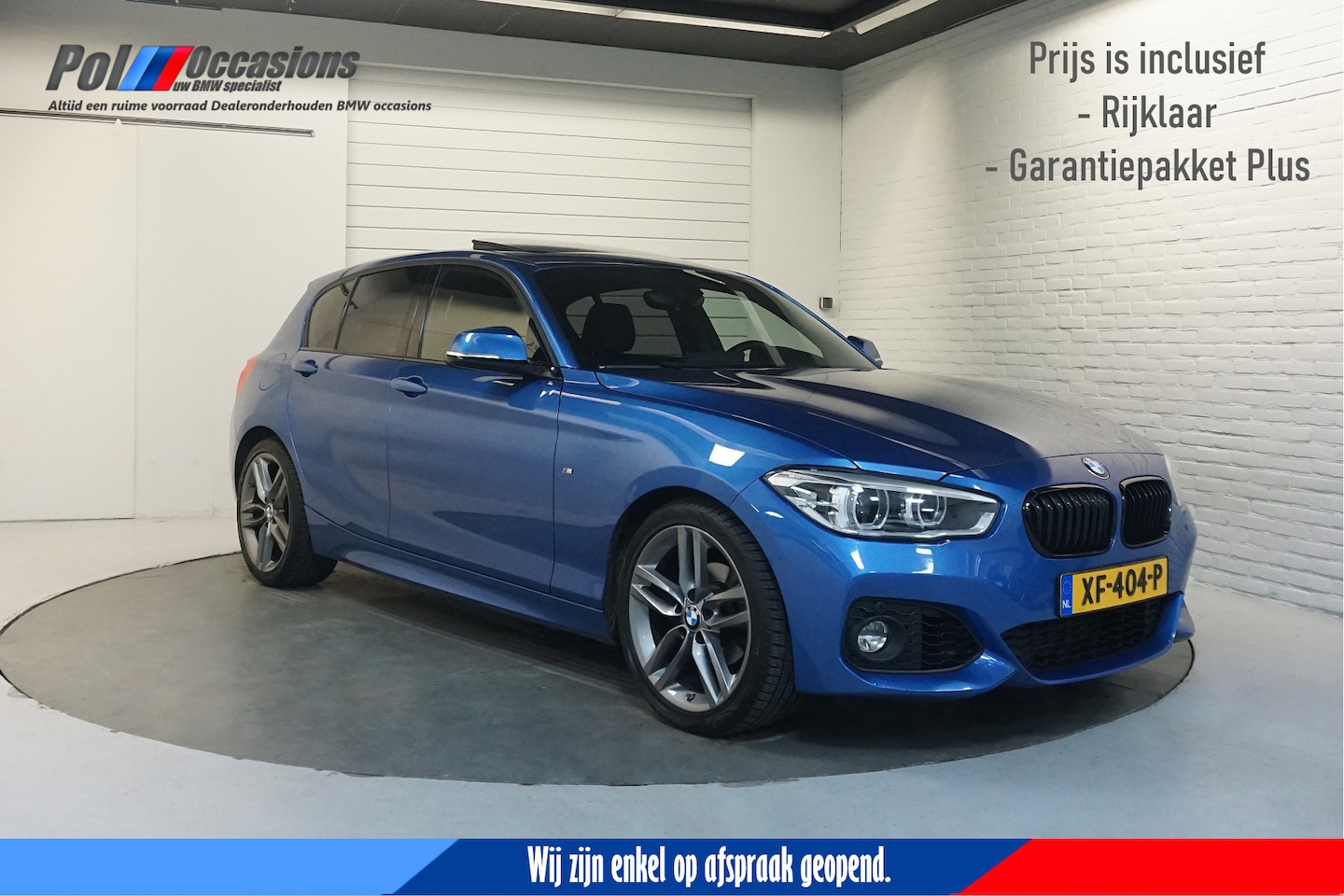 BMW 1-serie - 118i Estoril | M-Pakket | Dealerauto | Schuifkantel - AutoWereld.nl