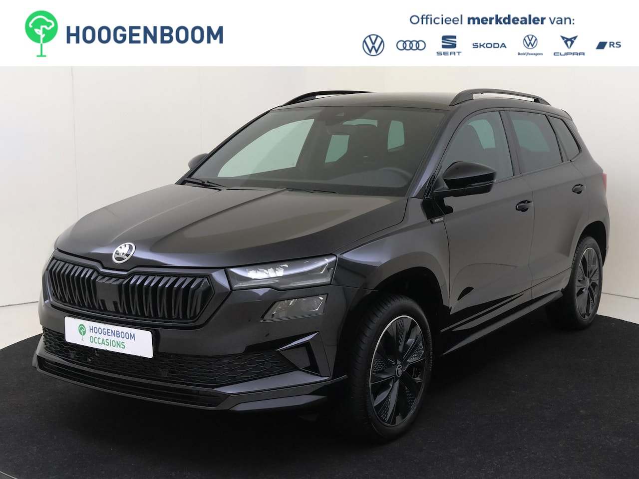 Skoda Karoq - 1.5 TSI ACT Sportline Business | Trekhaak | Achteruitrijcamera | Keyless | Adaptieve cruis - AutoWereld.nl