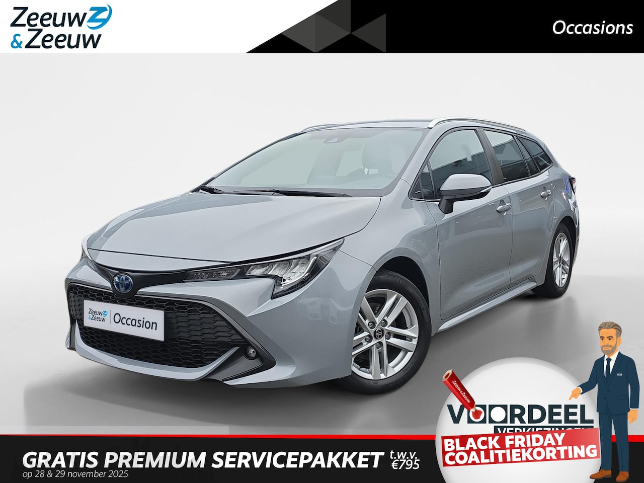 Toyota Corolla Touring Sports - Hybrid 140 Comfort | Camera | Navigatie | Led koplampen | | Apple/Android Carplay | Fabrie - AutoWereld.nl