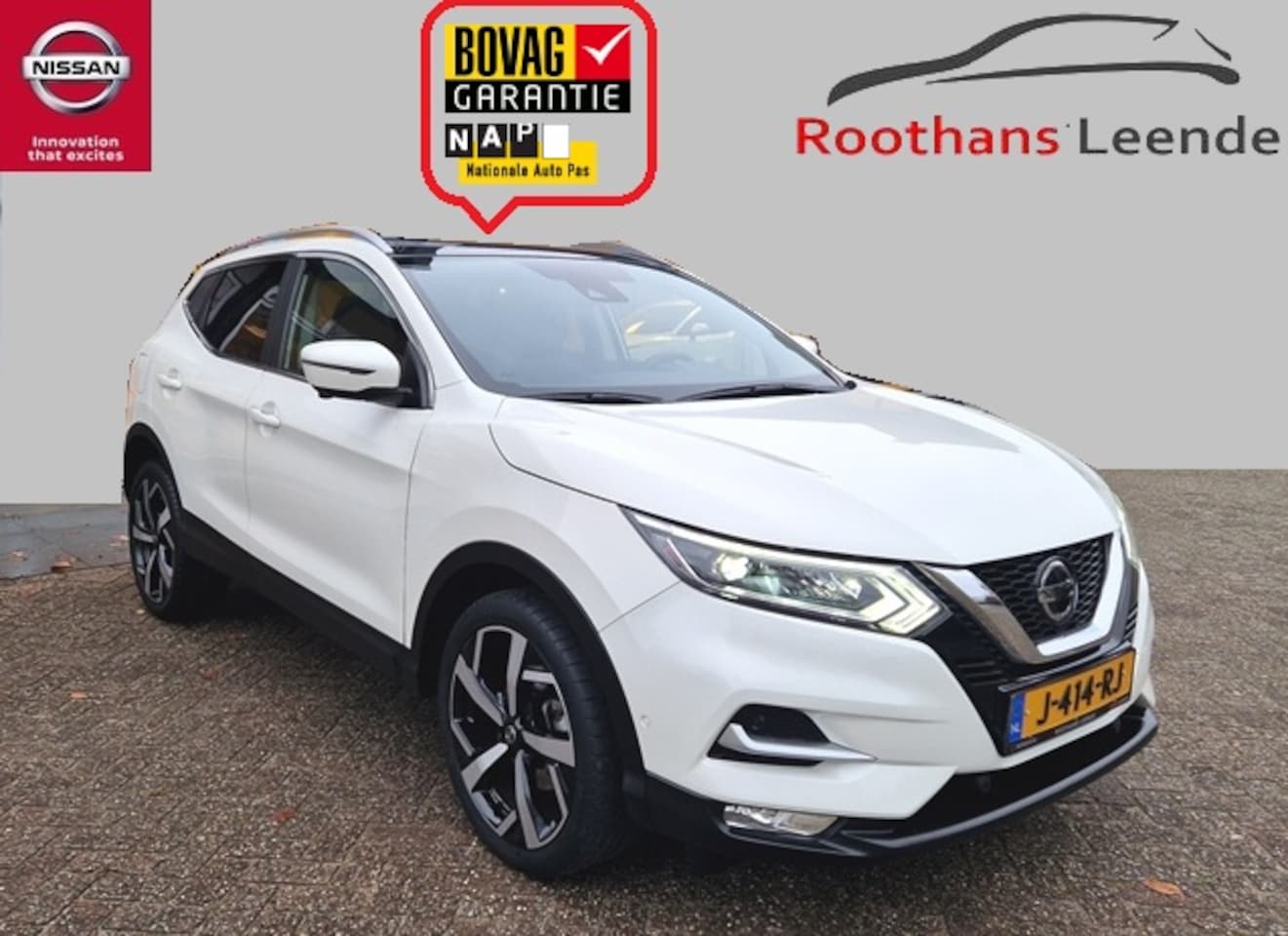 Nissan Qashqai - 1.3 160PK DIG-Turbo DCT A/T Tekna Glass - ProPilot - AutoWereld.nl