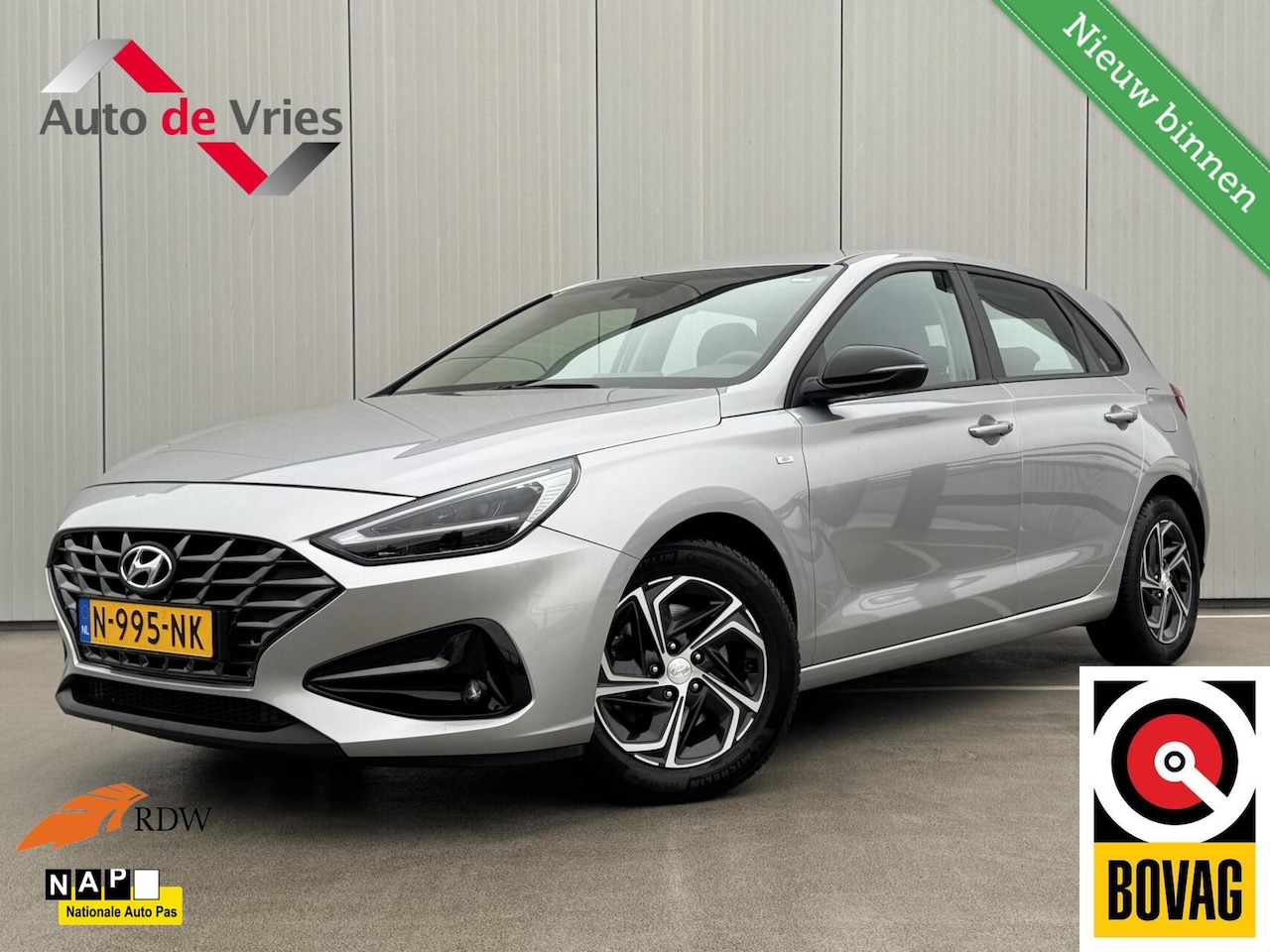 Hyundai i30 - 1.0 T-GDi MHEV Comfort Smart|NL-Auto|Navi - AutoWereld.nl