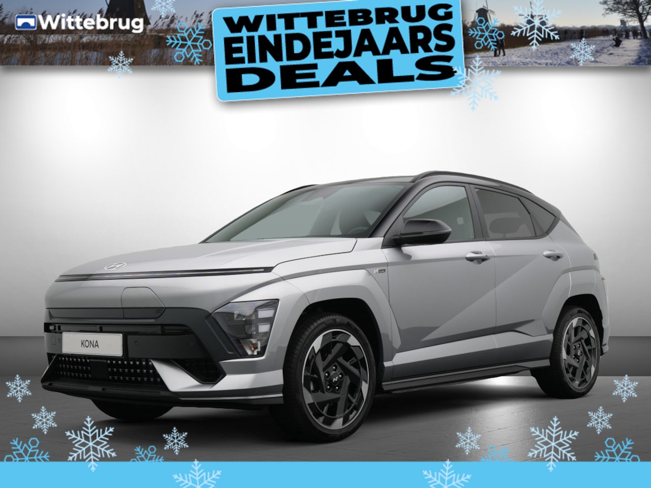 Hyundai Kona Electric - N Line Business 64.8 kWh Volledig Elektrish, Fiscaal aantrekkelijk, Navigatie en 360 grade - AutoWereld.nl