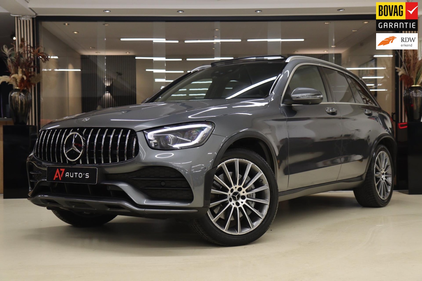 Mercedes-Benz GLC-klasse - AMG 43 4MATIC Premium Plus PANO/HUD/CARPLAY/BURM/VOL - AutoWereld.nl
