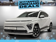 Hyundai Kona Electric - Premium 65.4 kWh Volledig Elektrische Automaat met Navigatie, Lederen bekleding en Stoelve