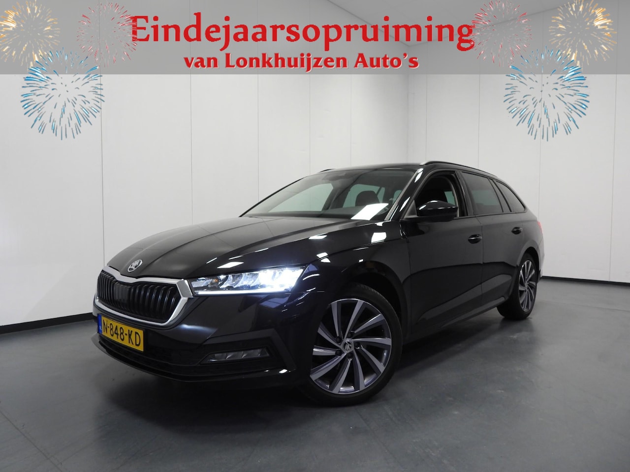 Skoda Octavia Combi - 1.0 TSI Business Edition NAVI/CLIMA/CRUISE/LED/18"LMV! - AutoWereld.nl