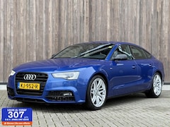 Audi A5 Sportback - 1.8 TFSI S-Edition Sport, SEPANG BLUE, BLACKOPTIEK PAKKET