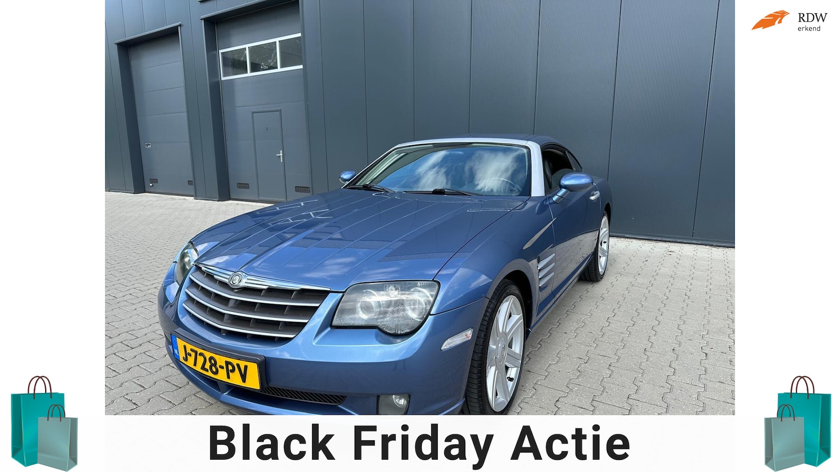 Chrysler Crossfire - 3.2 V6 + AUTOMAAT + LEDER + LMV - AutoWereld.nl